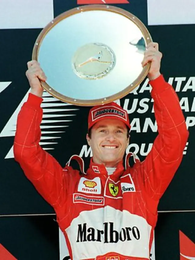 Portrait of Eddie Irvine