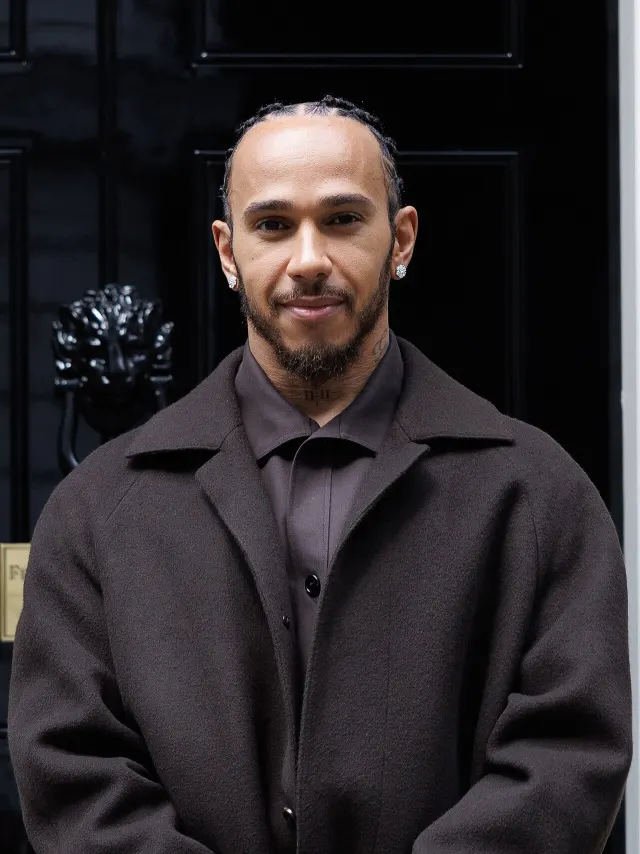 Portrait of Lewis Hamilton